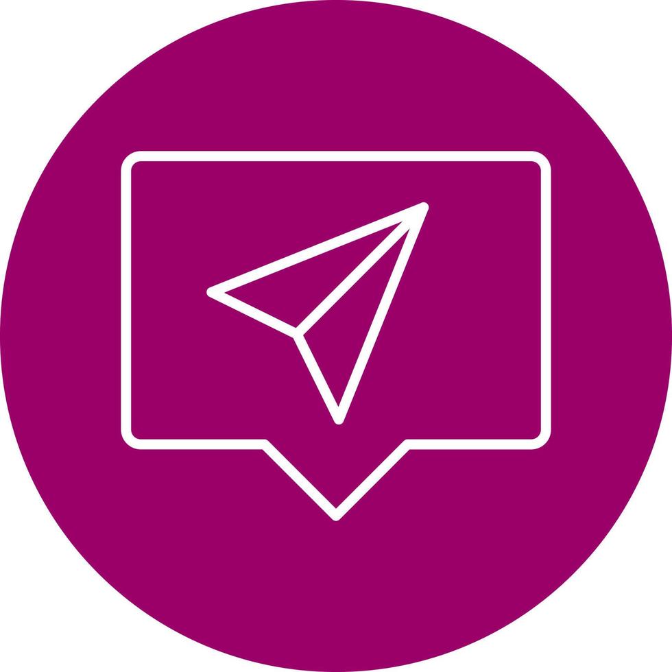 Paper Plane Vector Icon