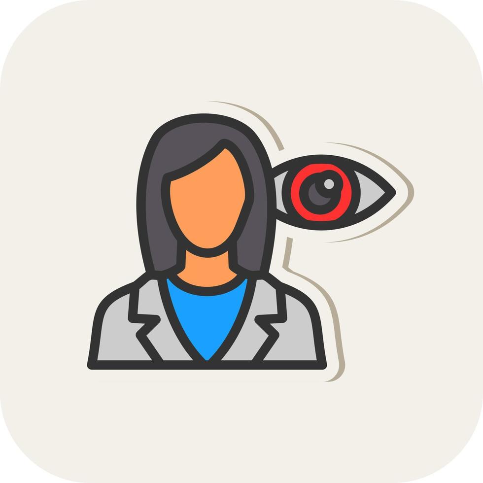 Eye Specialist Vector Icon Design