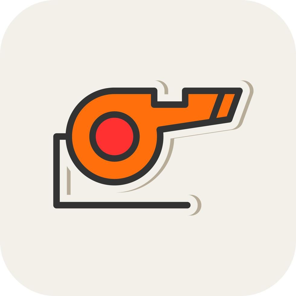 Whistle Vector Icon Design