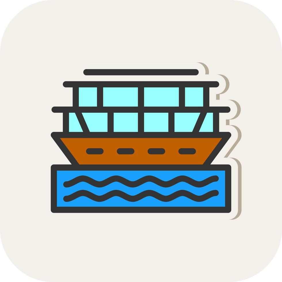 Hydrofoil Vector Icon Design