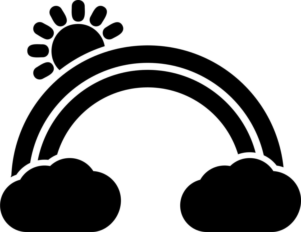 Rainbow Vector Icon