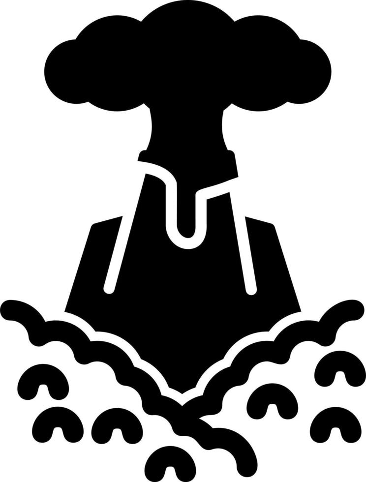 Volcano Vector Icon