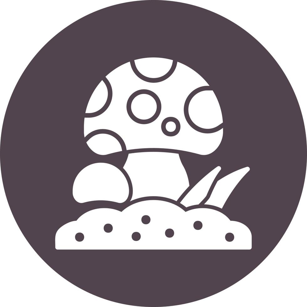 Mushroom Vector Icon