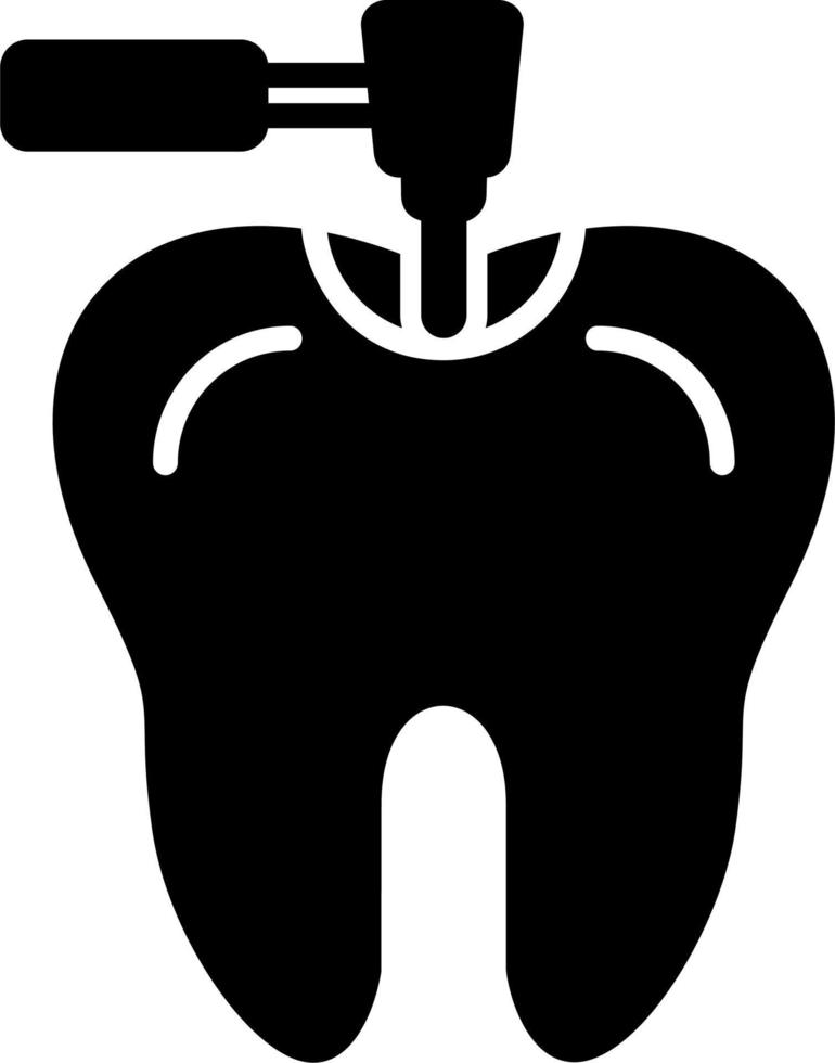 Dental Drill Vector Icon