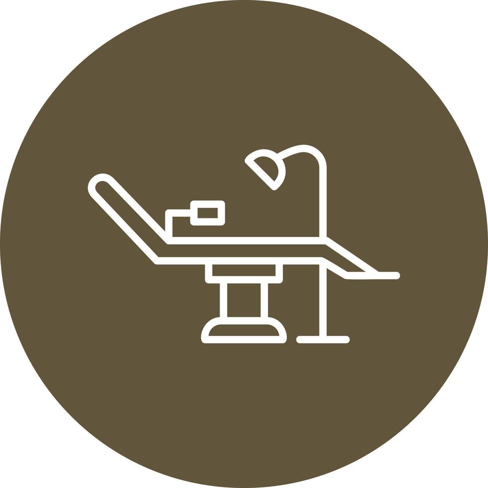 Dentist Chair Vector Icon