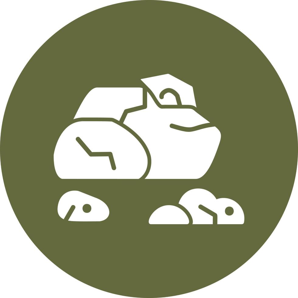 Stone Vector Icon