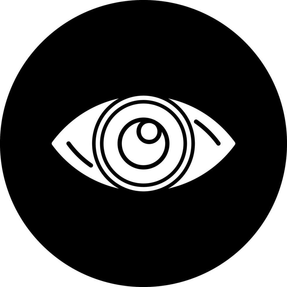 icono de vector de ojo