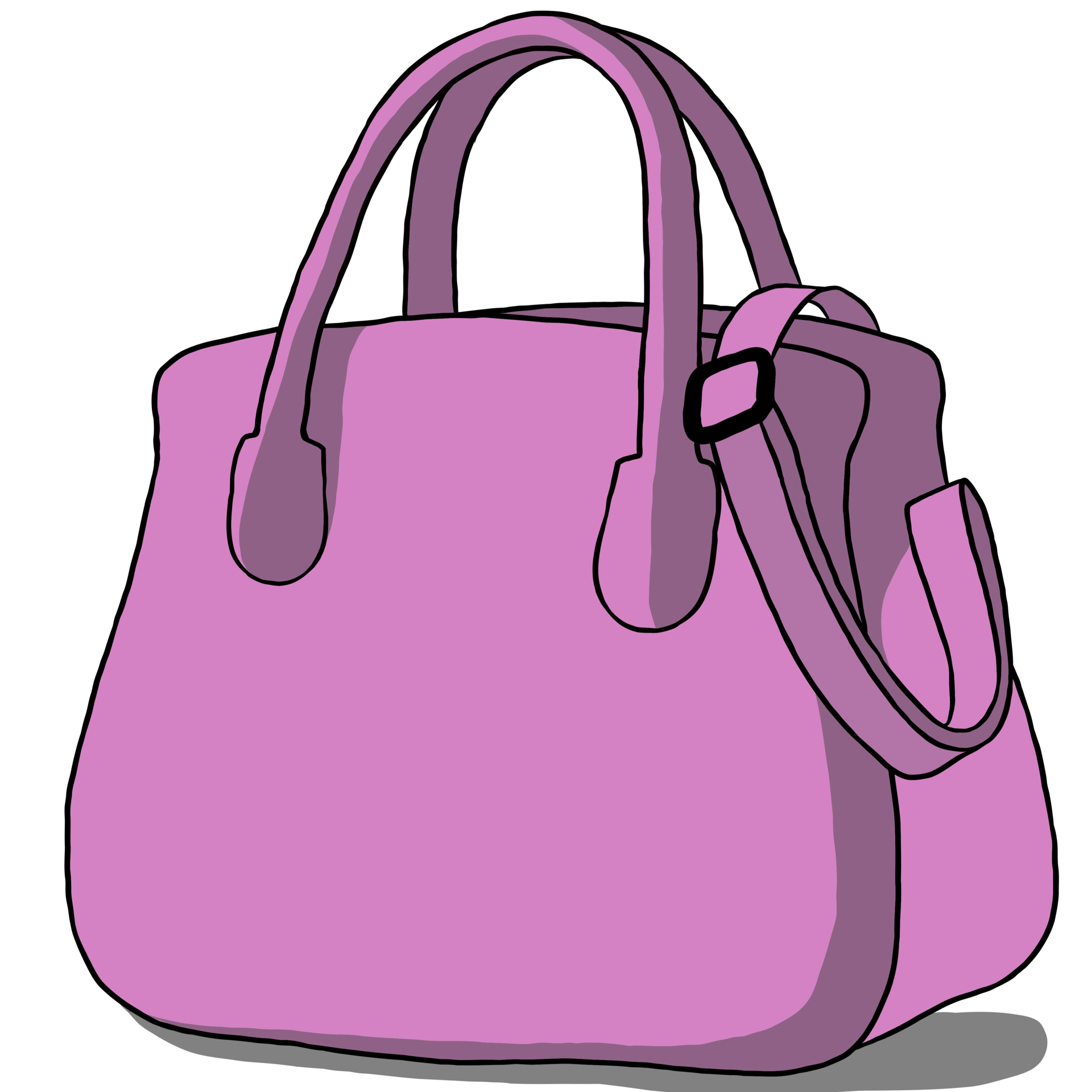 Free Hand drawn,Colorful bag design. 20994764 PNG with Transparent ...