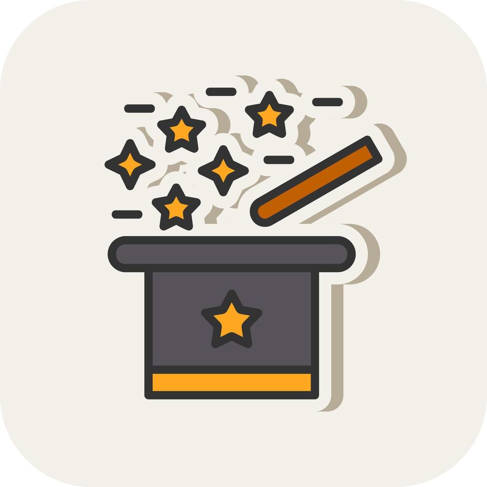 Magic Trick Vector Icon Design