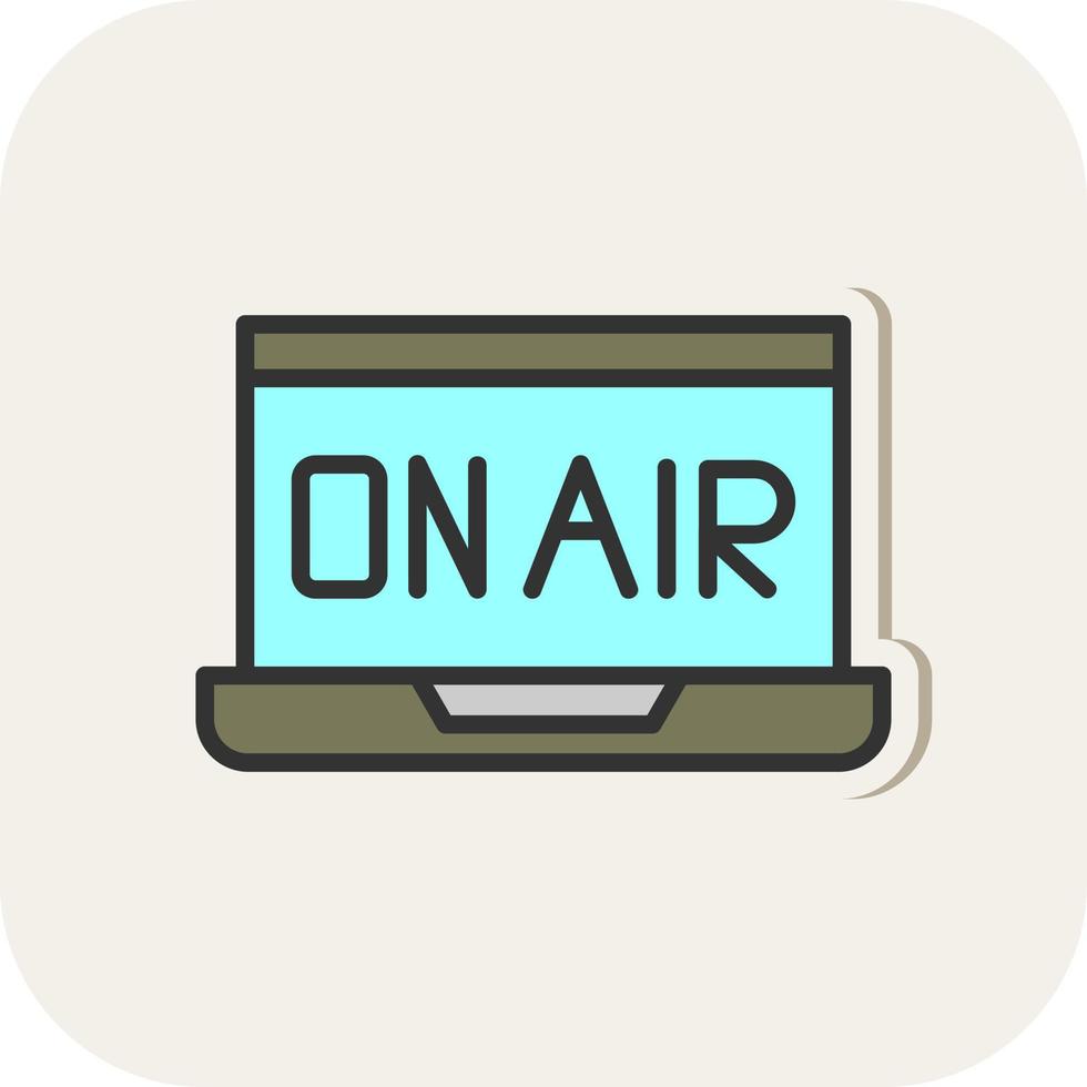 On AIr Vector Icon Design