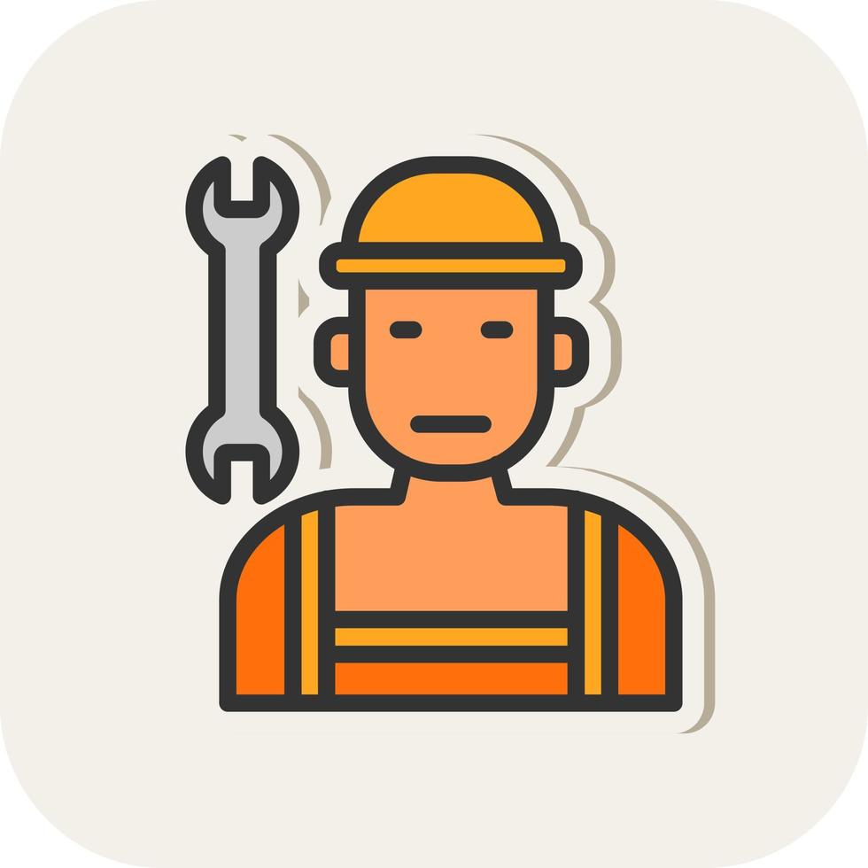 Plumber Vector Icon Design
