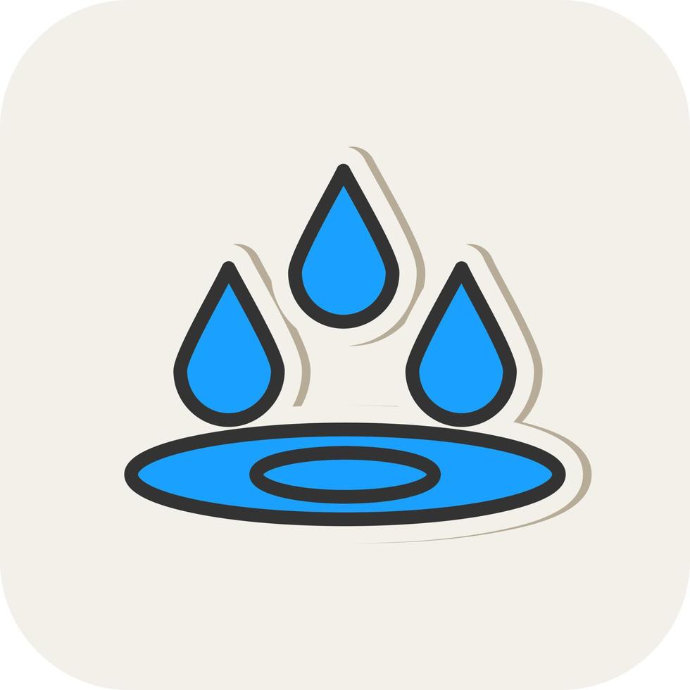 Water Vector Icon Design