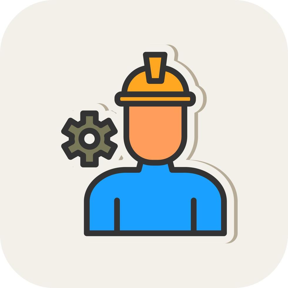 Worker Vector Icon Design