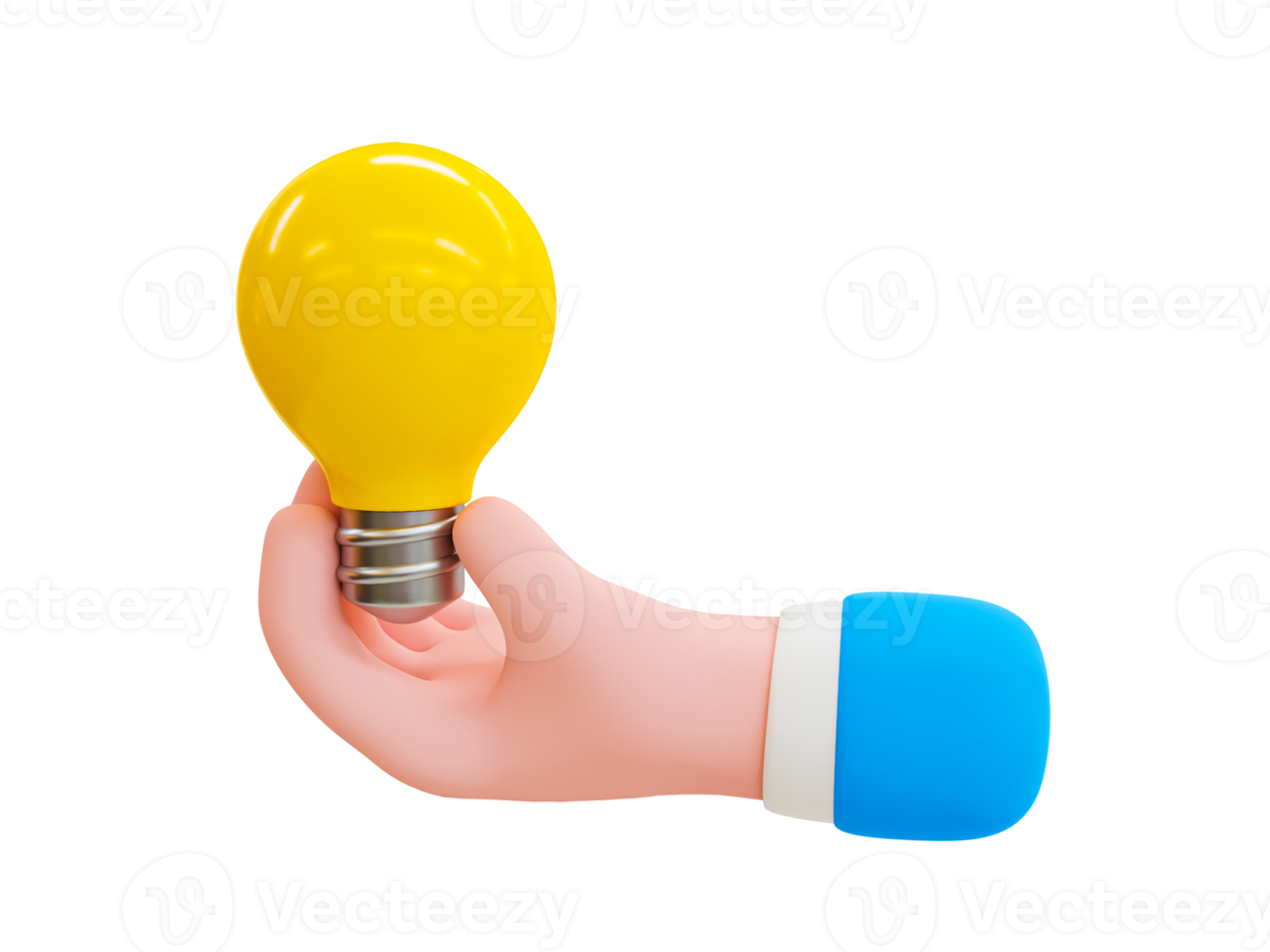 3d mínimo resolución de problemas concepto. calculando fuera un problema concepto. leyendo para consiguiendo un nuevo idea. mano participación un bombilla. 3d ilustración. png