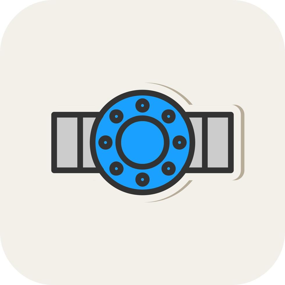 Flange Vector Icon Design