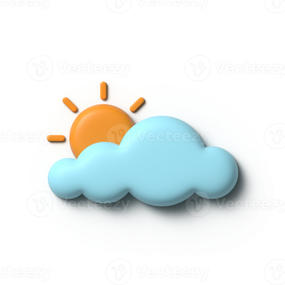 bewolkt weerpictogram png