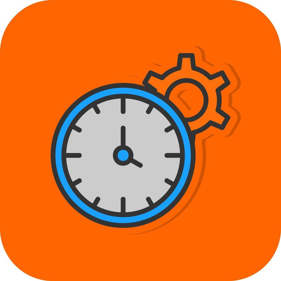 diseño de icono de vector de gestión de tiempo
