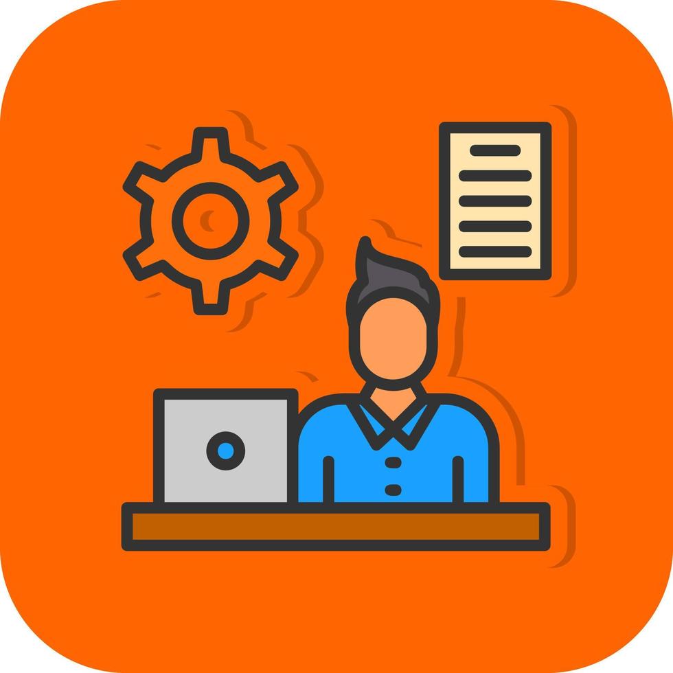 Multitasking Vector Icon Design