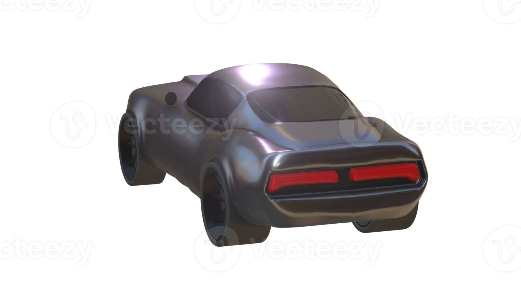 coche dibujos animados 3d hacer png