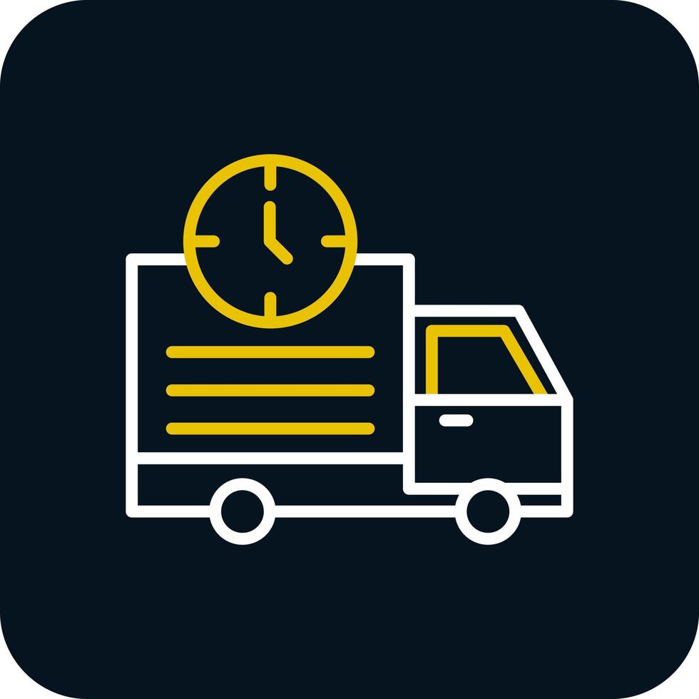 Delivery Time Vector Icon Design