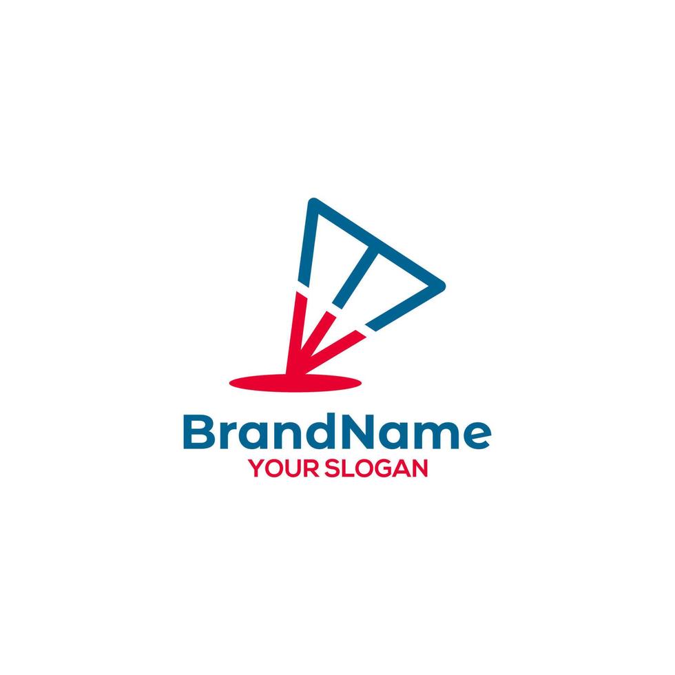 Tringale MW Logo Design Vector