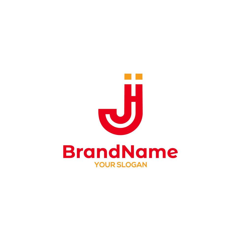 JH Church Logo Design Vector