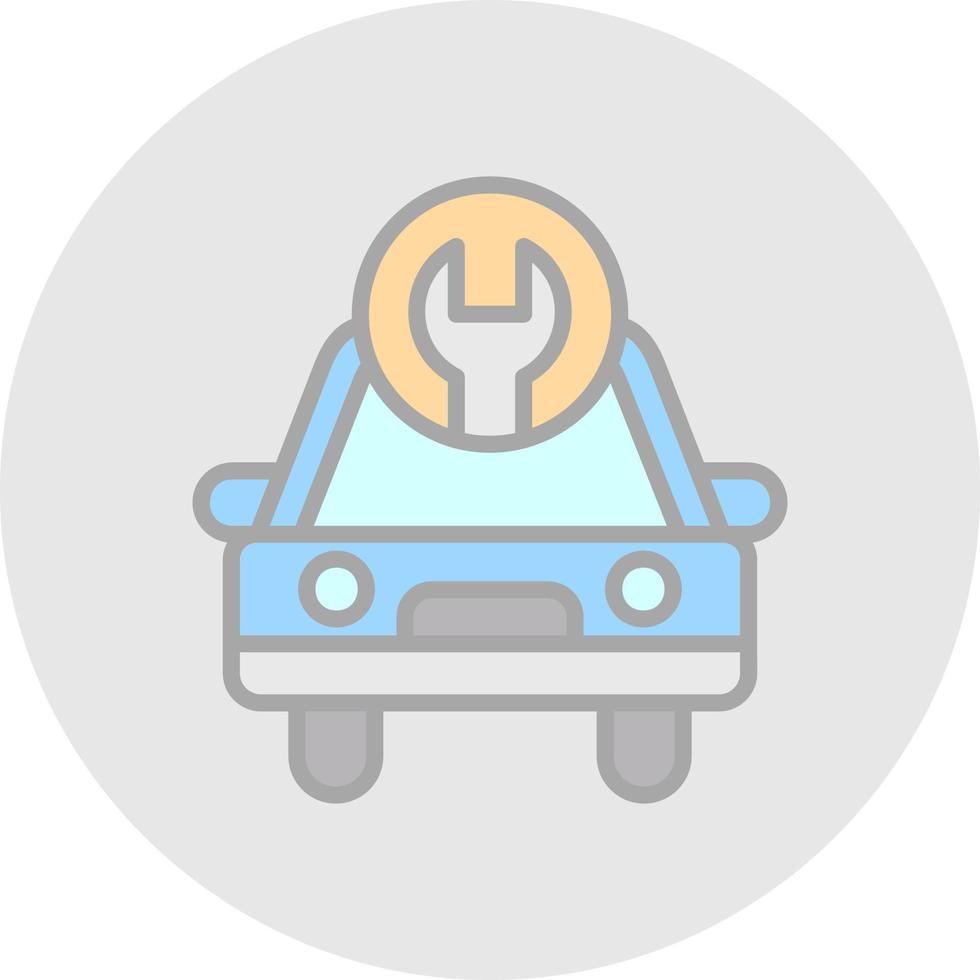 diseño de icono de vector de servicio de coche