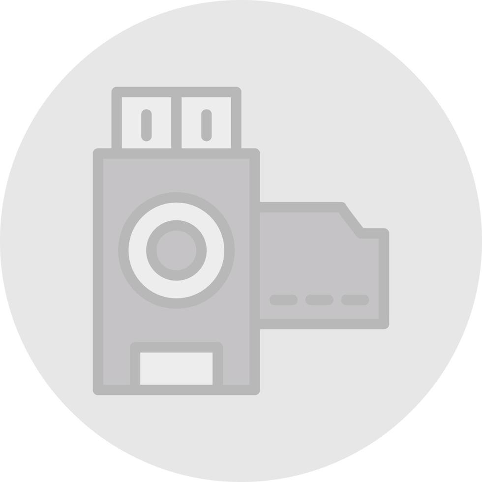Camera Roll Vector Icon Design