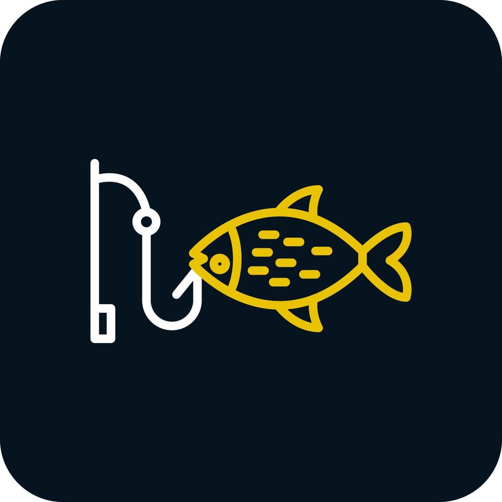 Fishing Vector Icon Design