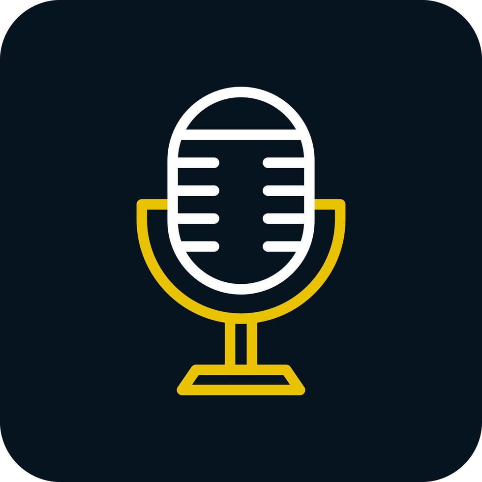 Mike Vector Icon Design