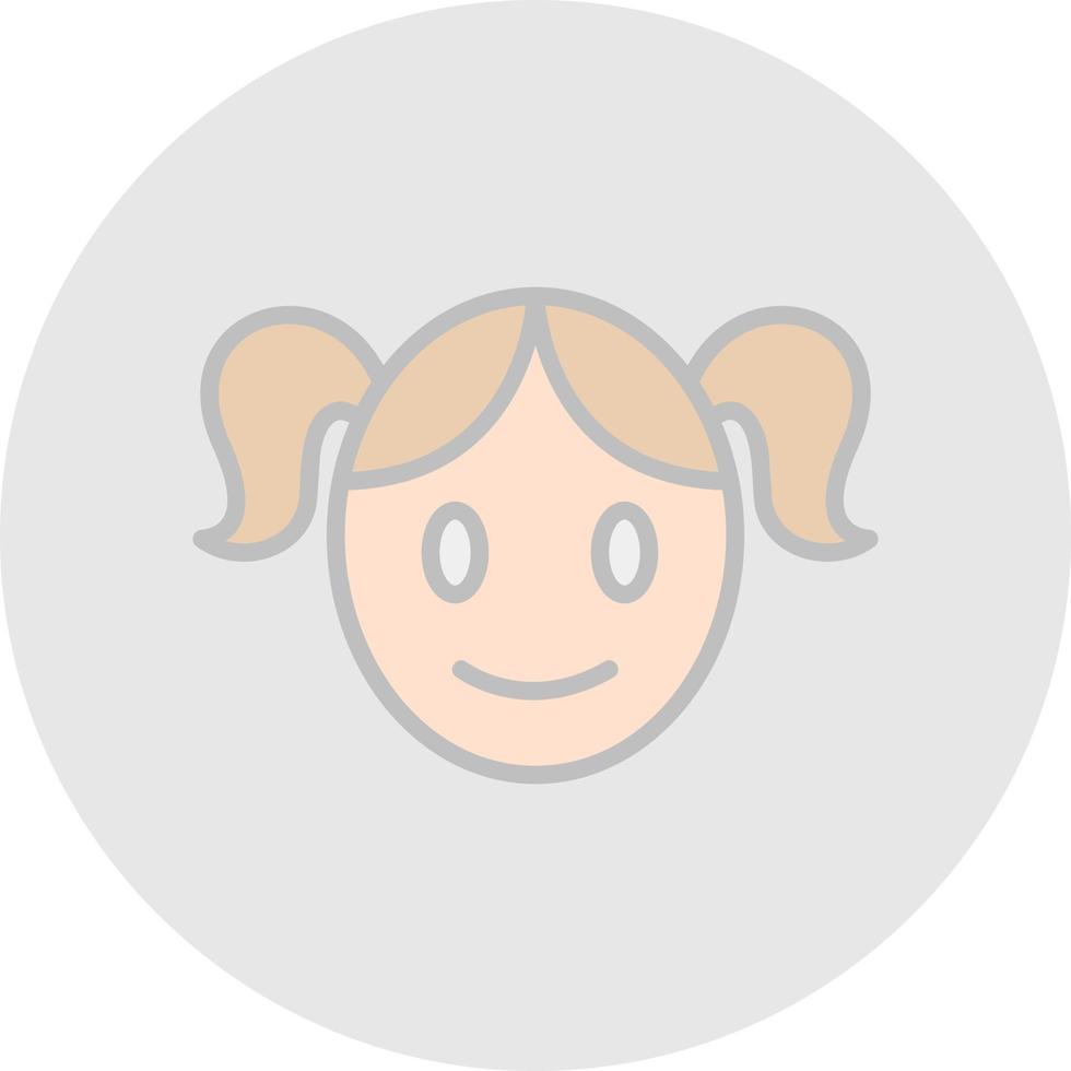 Kid Vector Icon Design