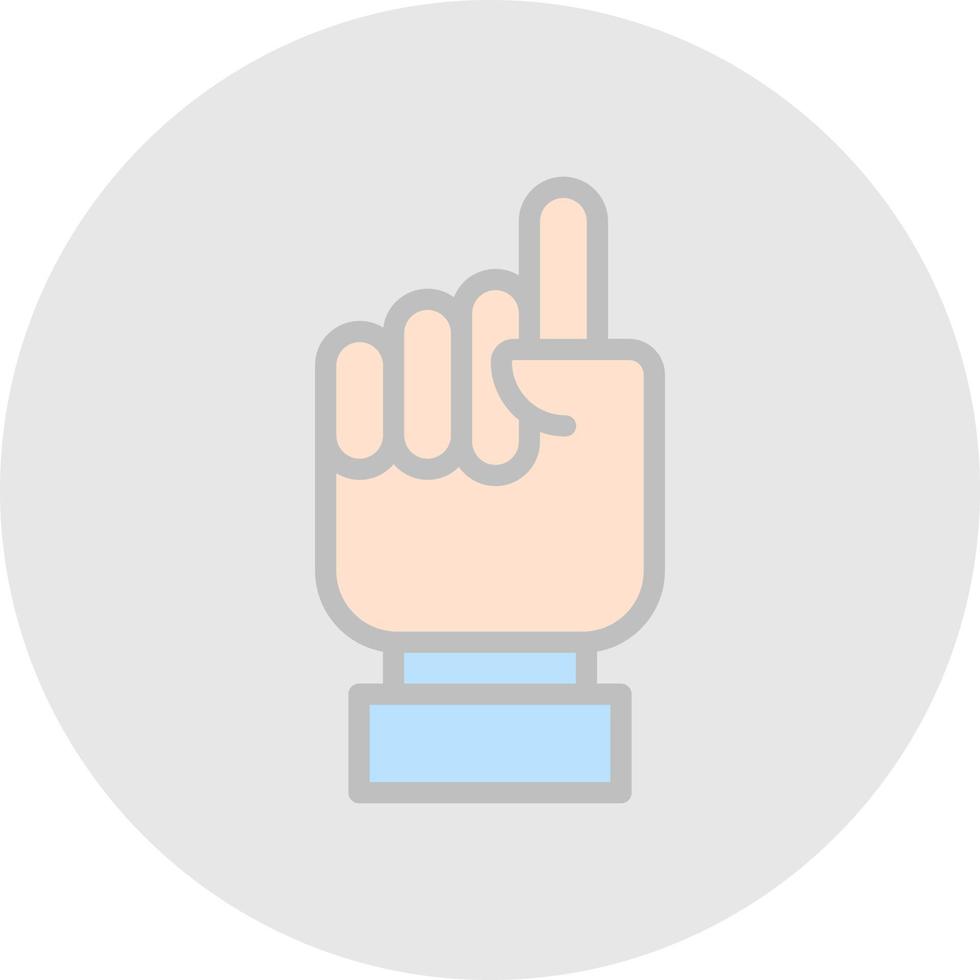 Finger Vector Icon Design