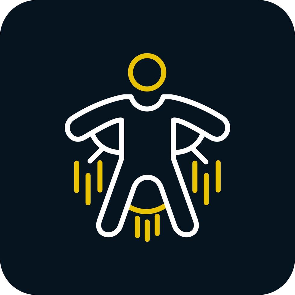 Base Jump Vector Icon Design