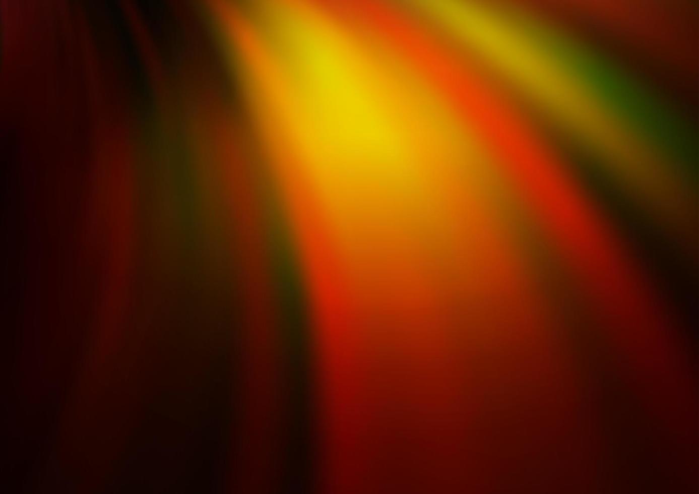 Dark Yellow, Orange vector backdrop with bent lines.