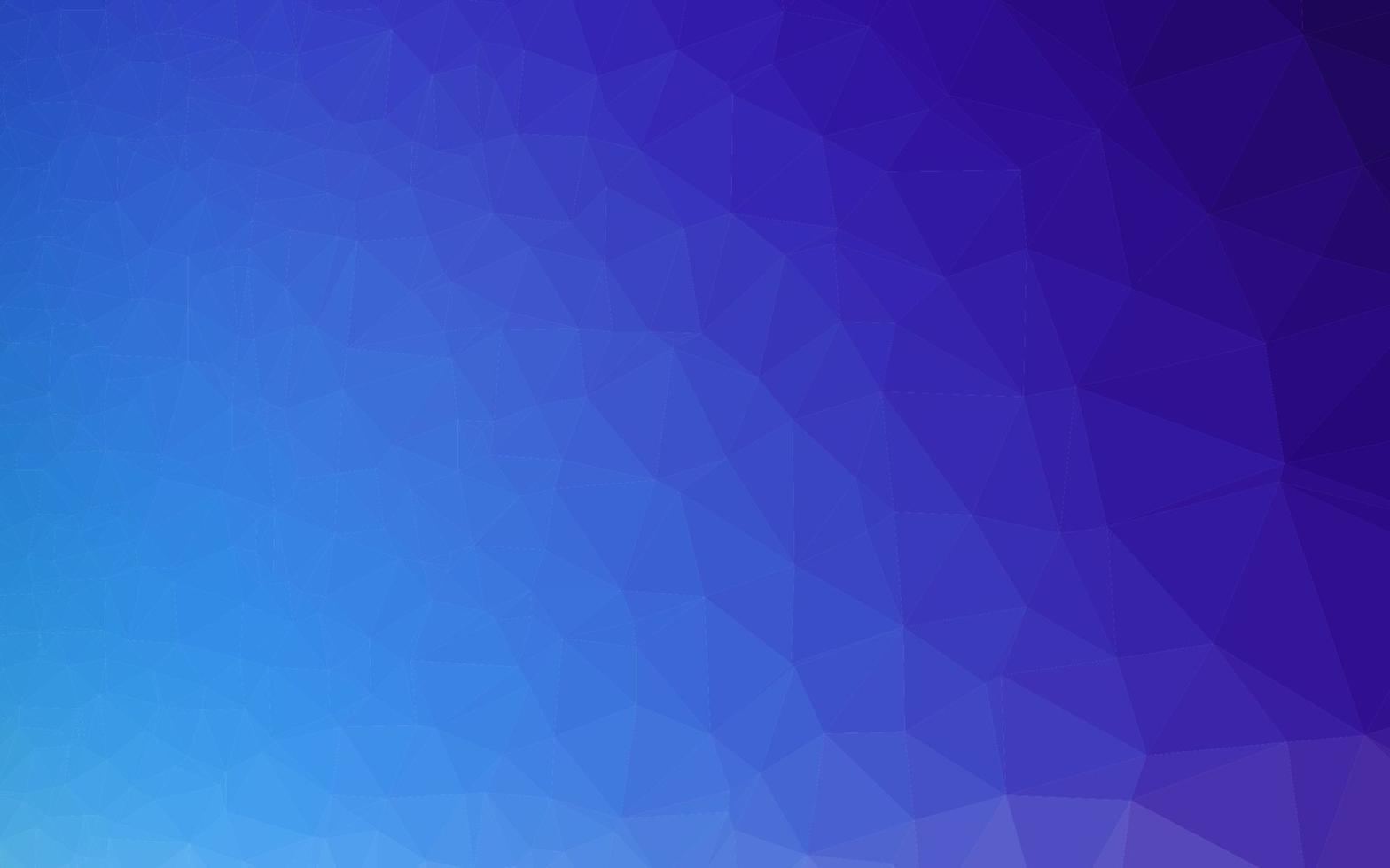 Dark BLUE vector polygon abstract layout.