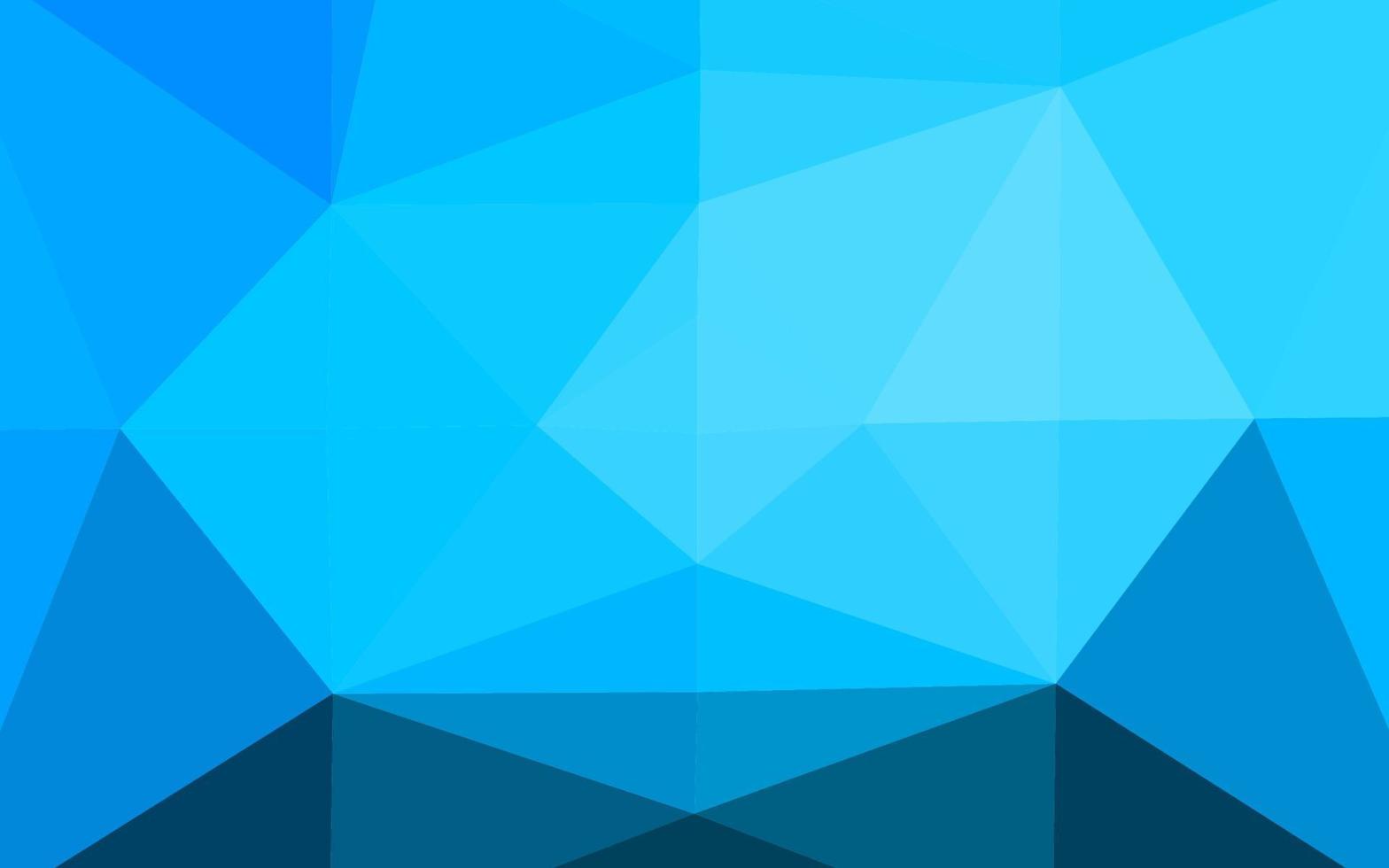 Light BLUE vector abstract polygonal layout.