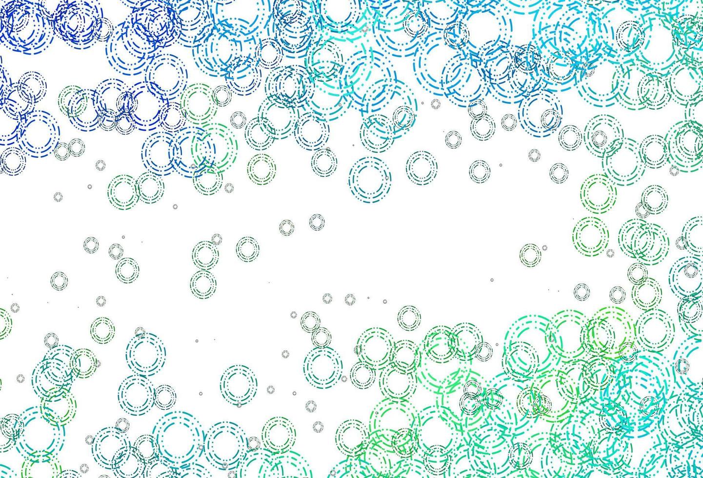 Light Blue, Yellow vector texture with disks.