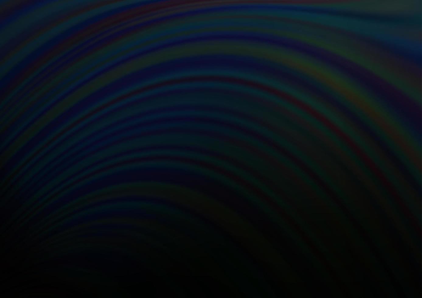 Dark BLUE vector background with bent lines.