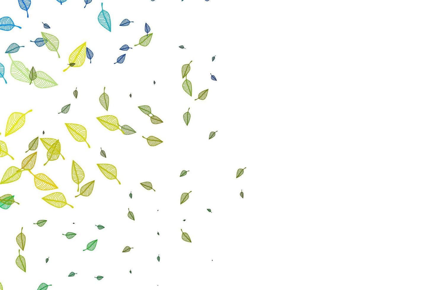 Light Blue, Yellow vector hand painted texture.