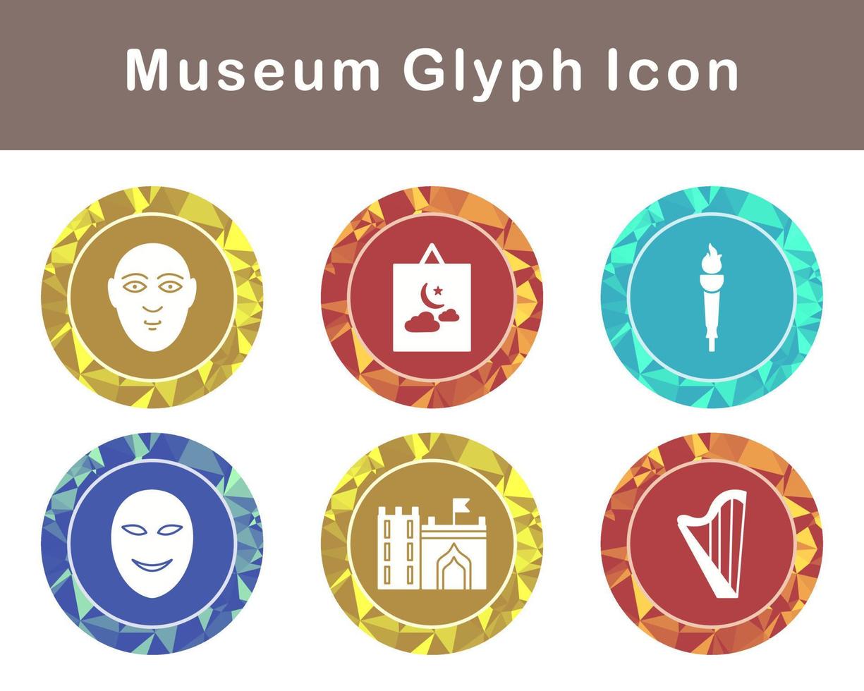 Museum Vector Icon Set