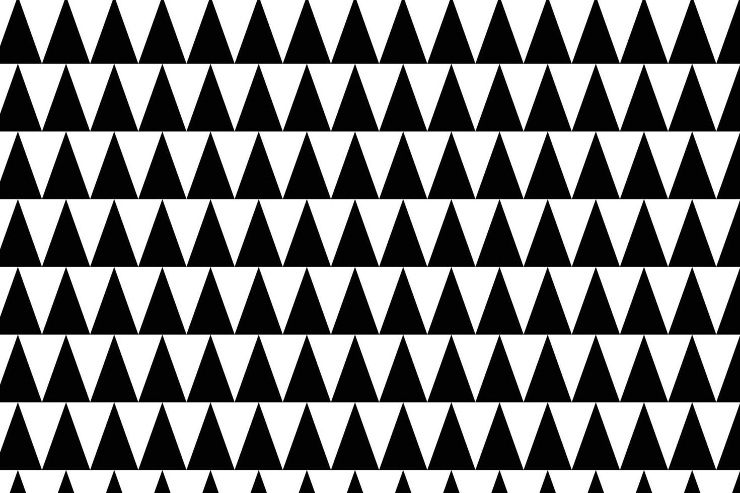 creative triangle style pattern, black white memphis group pattern. vector