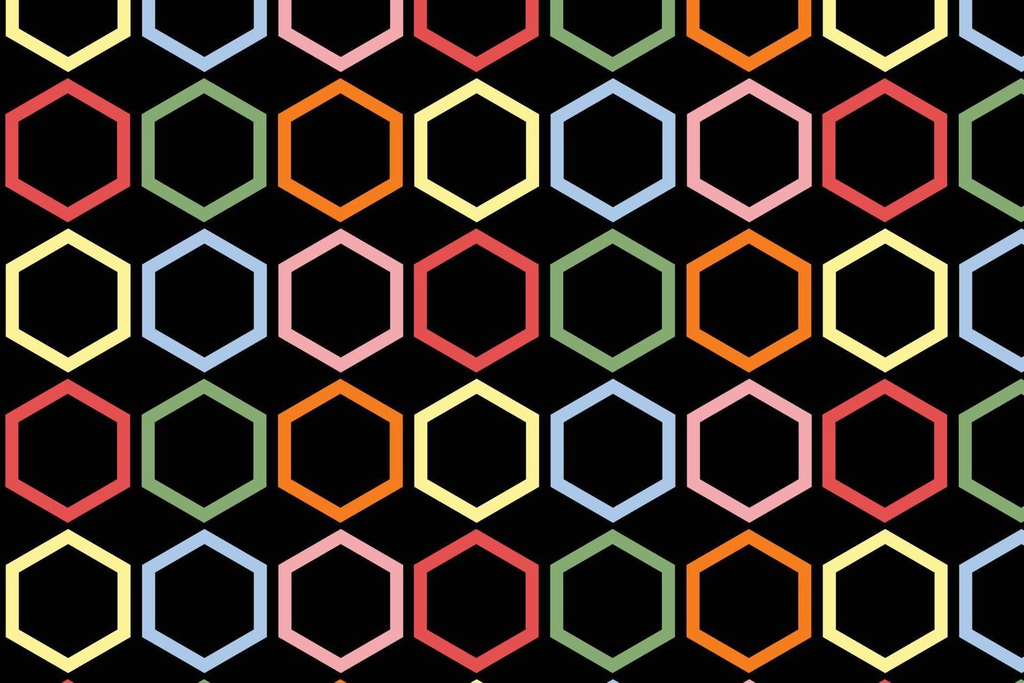 abstract retro geometric polygon pattern. vector