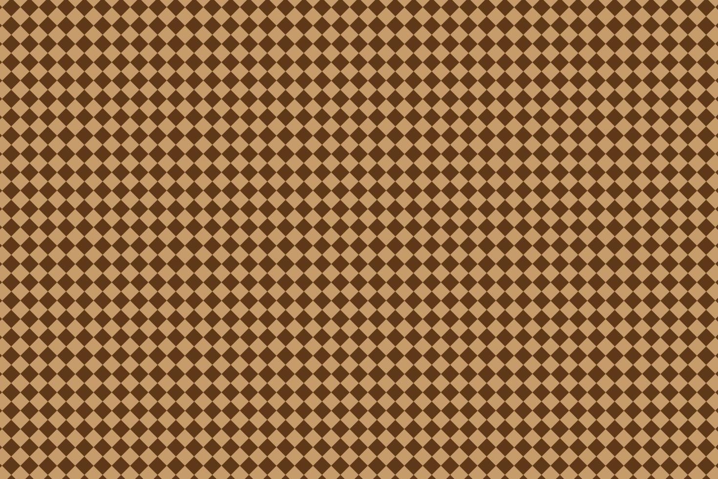 Seamless coffee color tablecloth pattern. vector