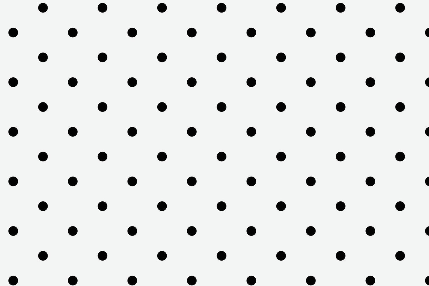 abstract white background and black polka dot pattern. vector