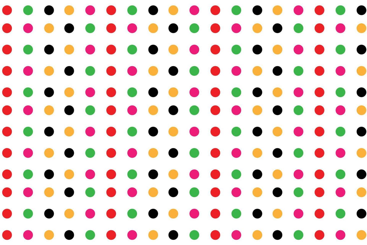 abstract polka stylish vector pattern design.