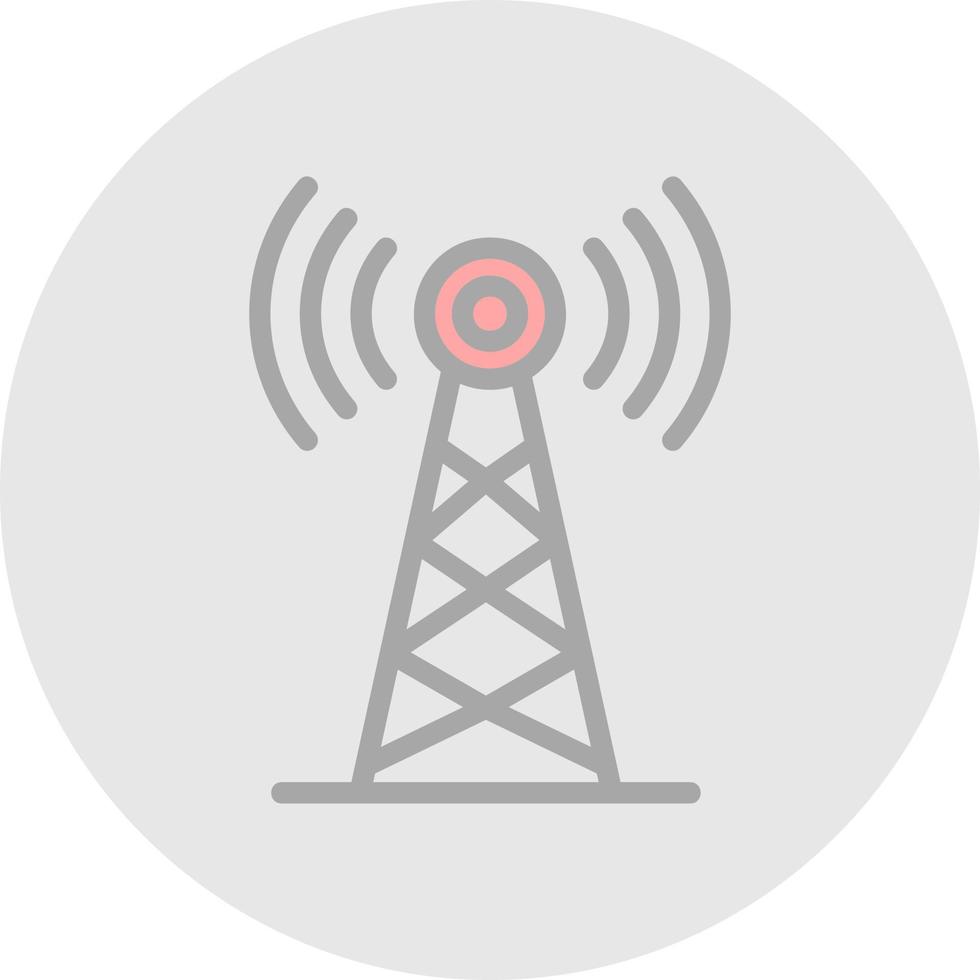 diseño de icono de vector de torre celular