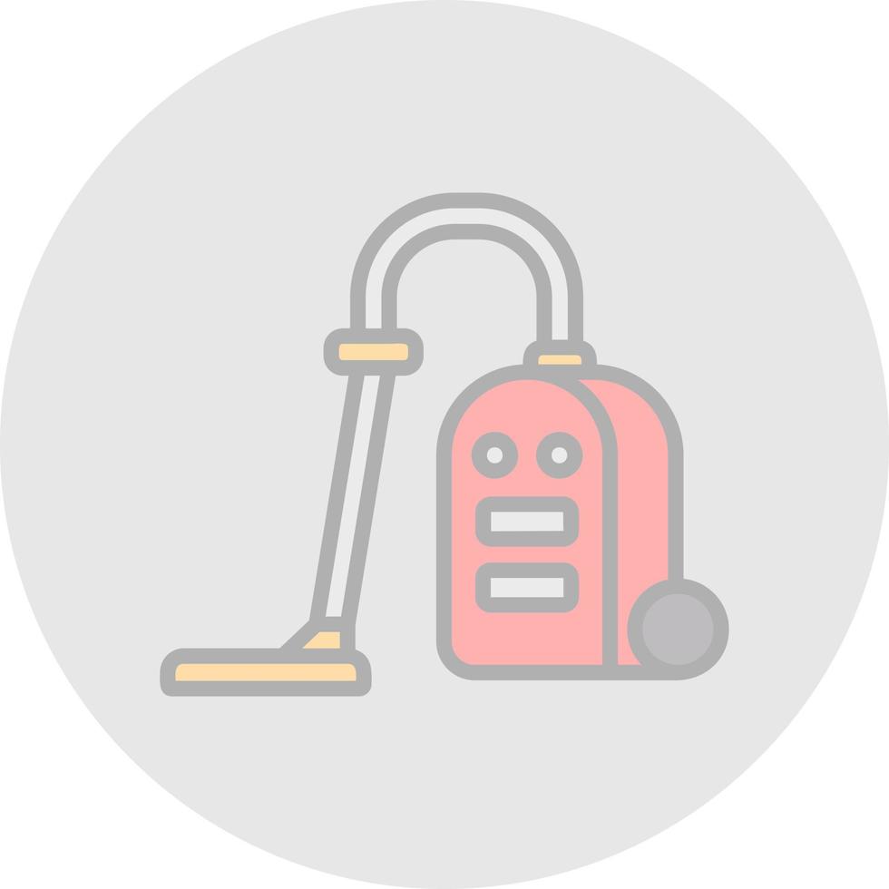 Vacuum Cleaner Vector Icon Design