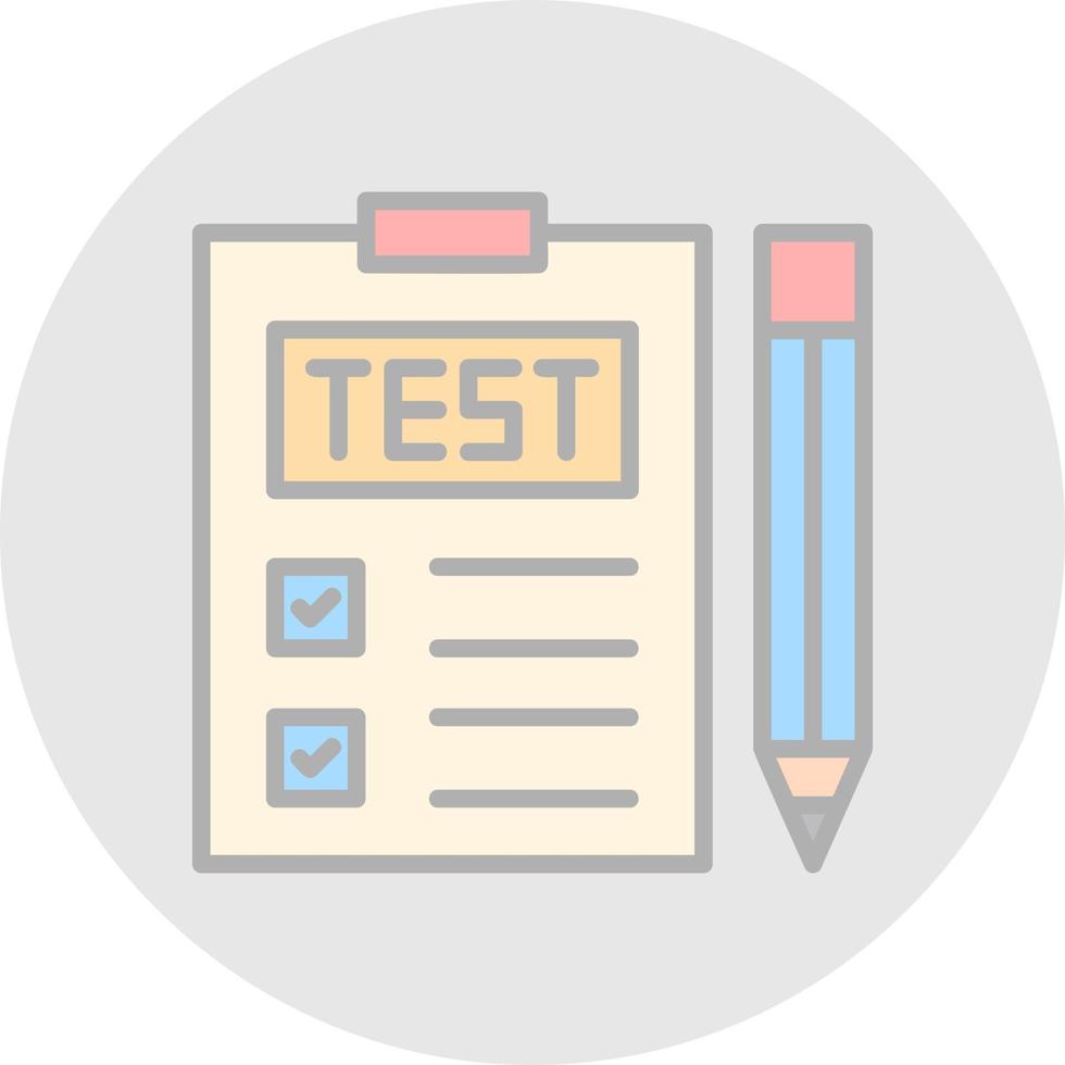 Test Vector Icon Design