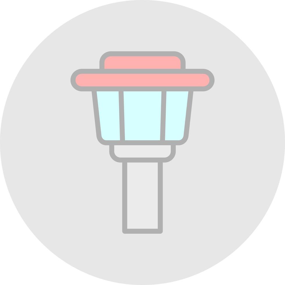Control Tower Vector Icon Design