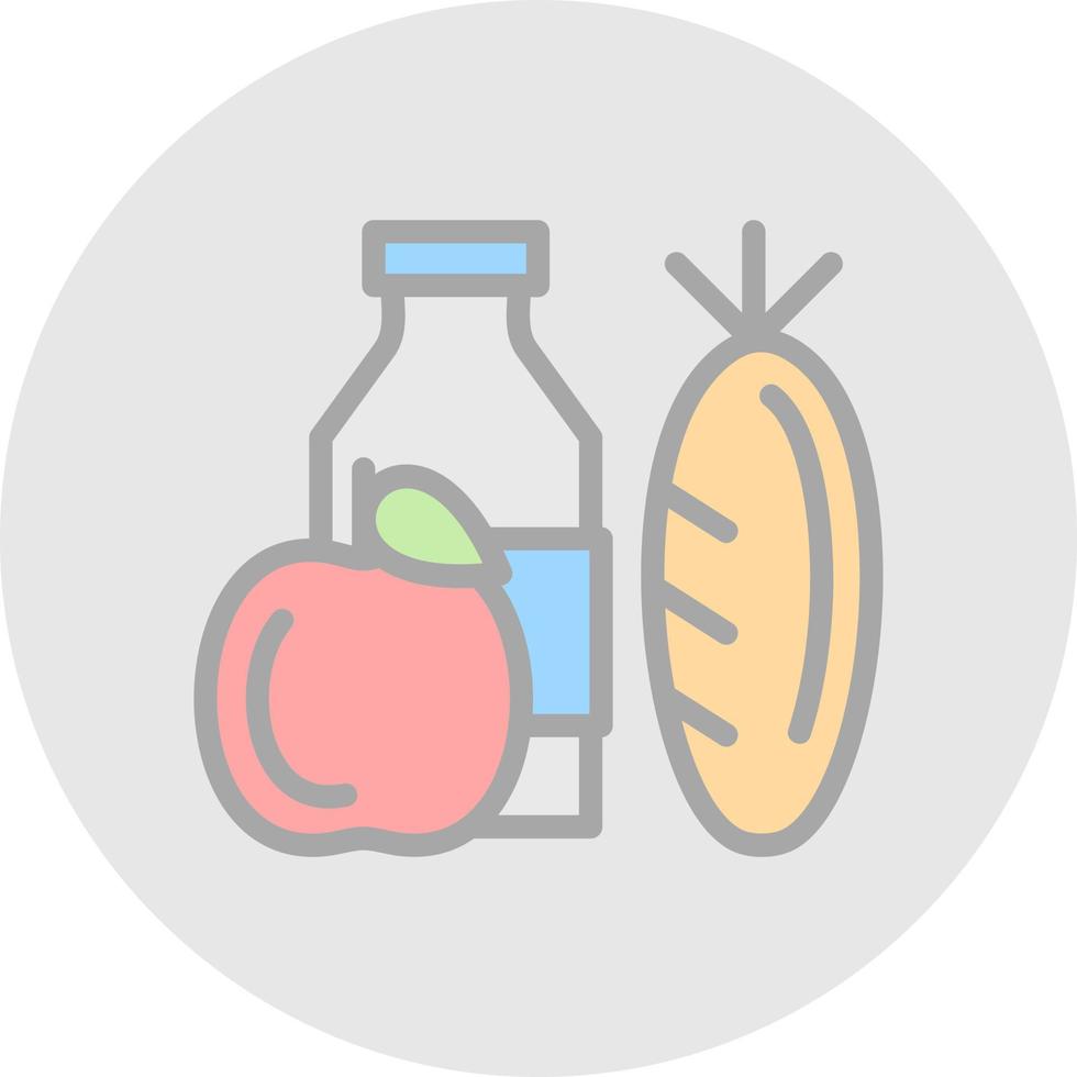 diseño de icono de vector de nutrición